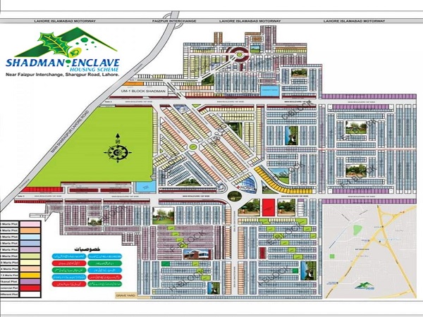 Shadman Enclave Housing Scheme - Master Plan
